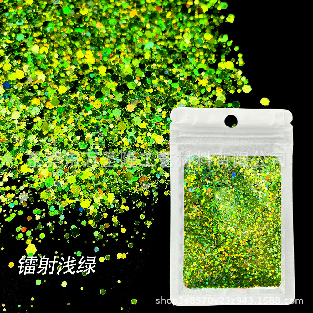 Wholesale Popular Holographic Mixed Size Sequins Filler